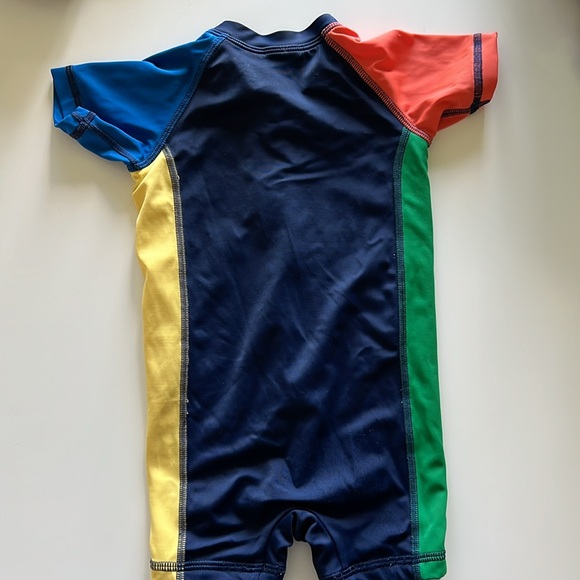 Hanna Andersson Long Sleeve Rash Guard Swimsuit - Picture 8 of 8